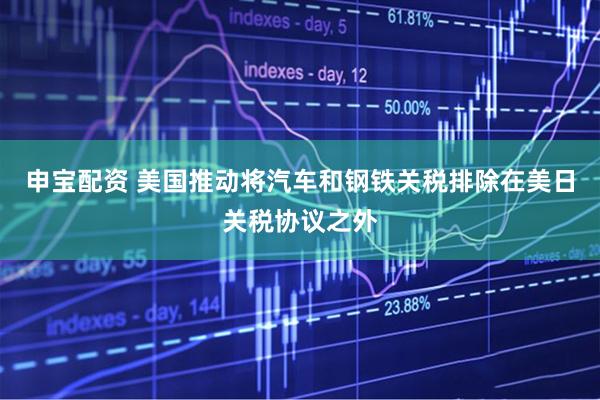 申宝配资 美国推动将汽车和钢铁关税排除在美日关税协议之外