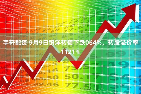 宇轩配资 9月9日镇洋转债下跌064%，转股溢价率1121%